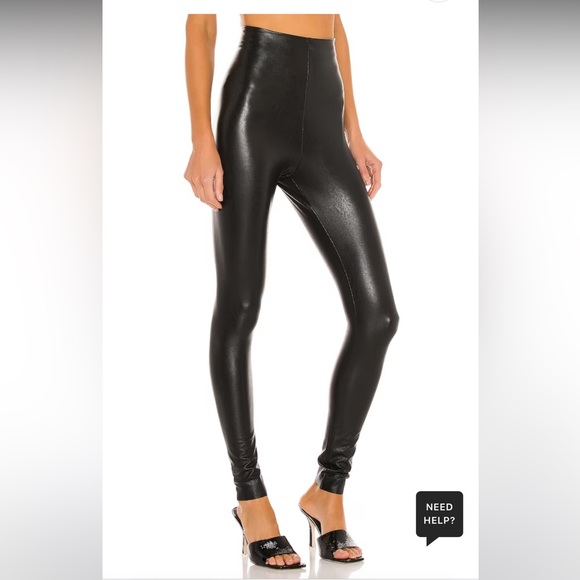NWT: Commando: Perfect Control Faux Leather Legging in Black, Sz: XS - Picture 4 of 6